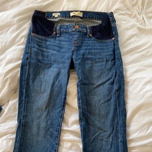Madewell Maternity slim boy jean